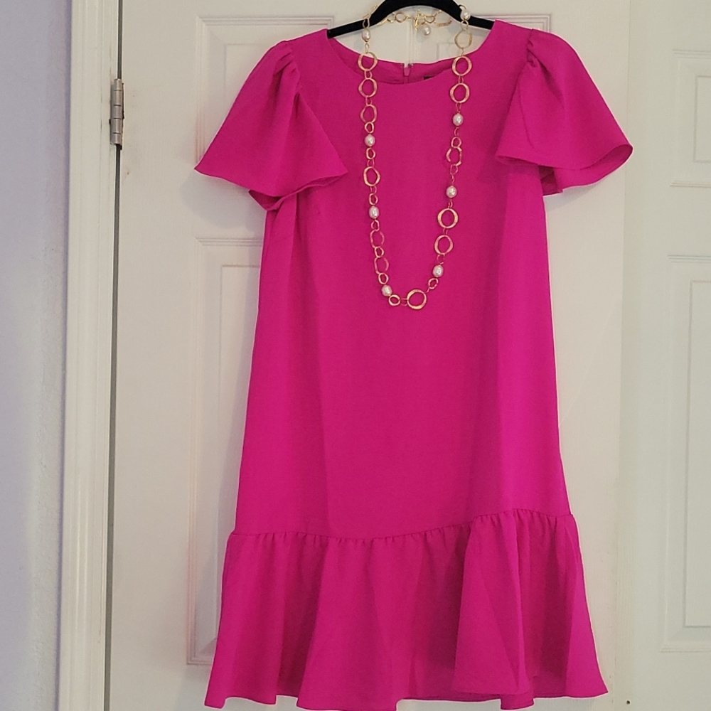 DKNY Raspberry dress